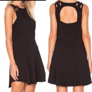 NWOT Free People Black A Line Dress